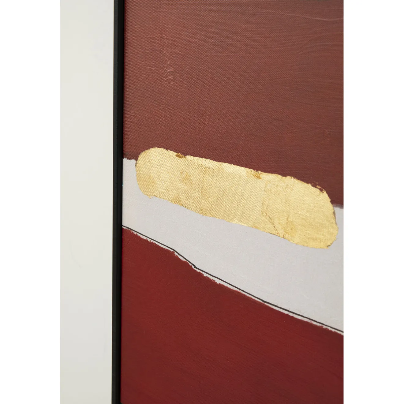 KARE Design Tableaux Encadres|Tableau Encadre Abstract Shapes Fuchsia 73X143Cm