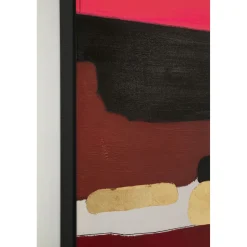 KARE Design Tableaux Encadres|Tableau Encadre Abstract Shapes Fuchsia 73X143Cm