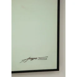 KARE Design Tableaux Encadres|Tableau Encadre Abstract Shapes Fuchsia 73X143Cm