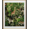 KARE Design Tableaux Encadres|Tableau Encadre Animals In Jungle 80X100Cm