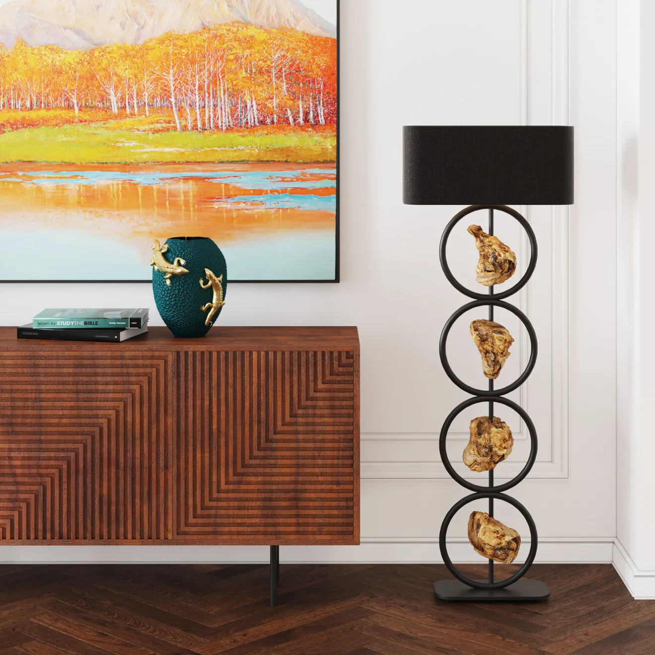 KARE Design Tableaux Encadres|Tableau Encadre Autumnal 120X120Cm