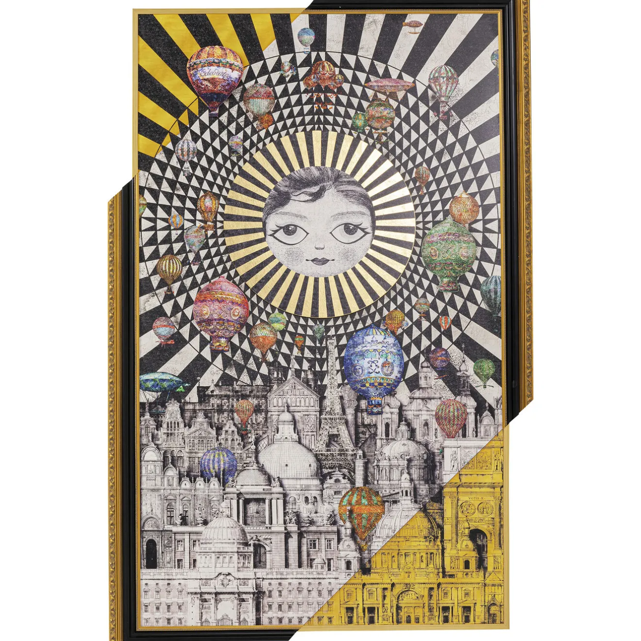 KARE Design Tableaux Encadres|Tableau Encadre Balloons 110X174Cm