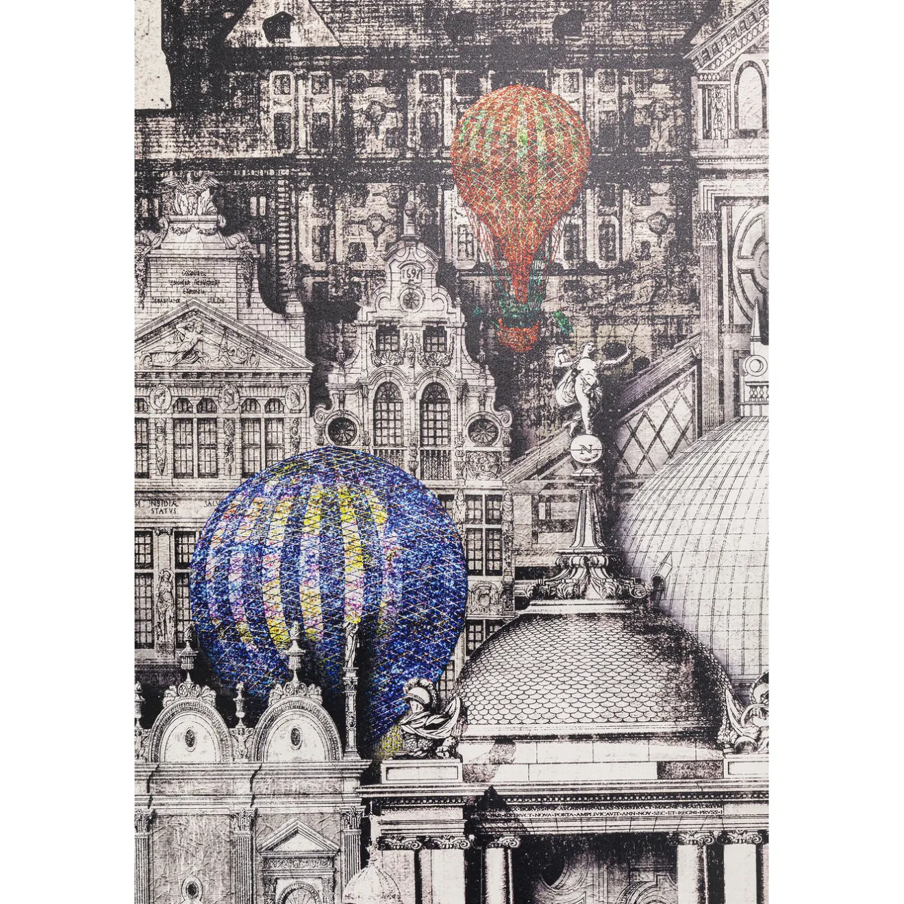 KARE Design Tableaux Encadres|Tableau Encadre Balloons 110X174Cm