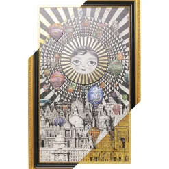 KARE Design Tableaux Encadres|Tableau Encadre Balloons 160X260Cm