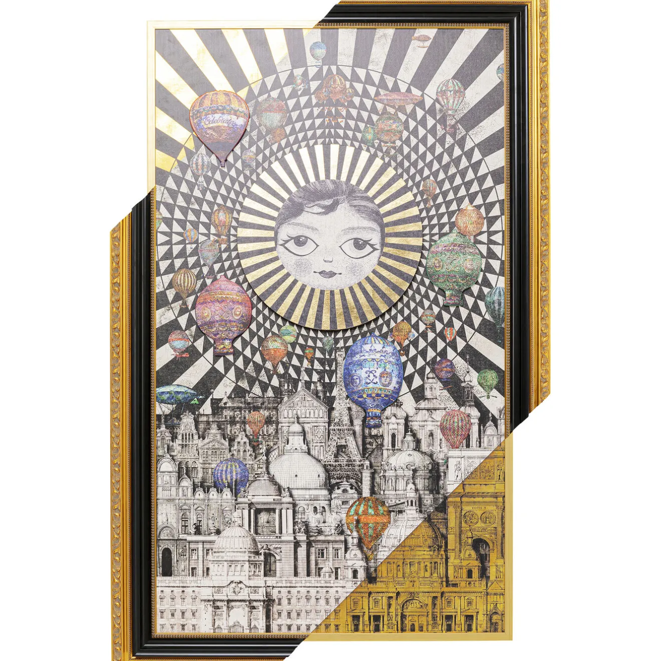 KARE Design Tableaux Encadres|Tableau Encadre Balloons 160X260Cm