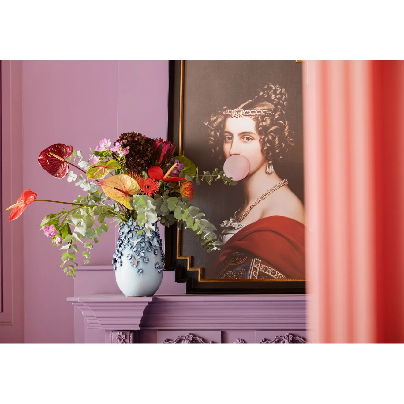 KARE Design Tableaux Encadres|Tableau Encadre Bubble Gum 80X120Cm