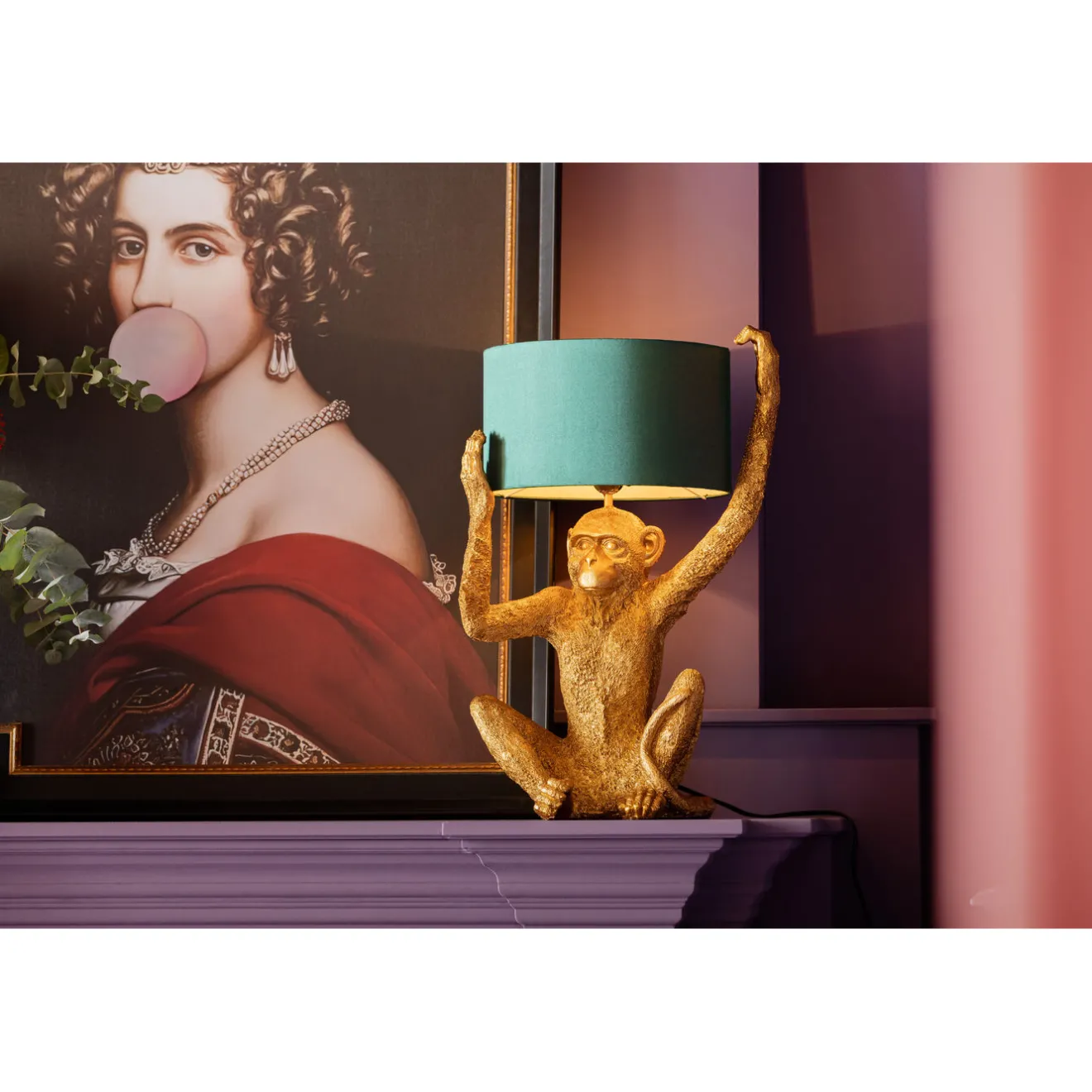 KARE Design Tableaux Encadres|Tableau Encadre Bubble Gum 80X120Cm