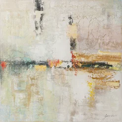 KARE Design Tableaux Encadres|Tableau Encadre Dust Dore 120X120Cm