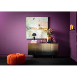 KARE Design Tableaux Encadres|Tableau Encadre Dust Dore 120X120Cm