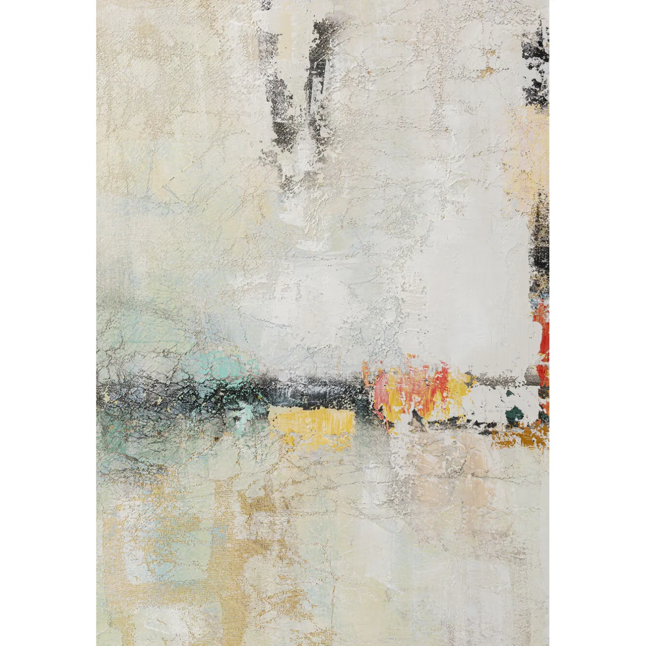 KARE Design Tableaux Encadres|Tableau Encadre Dust Dore 120X120Cm