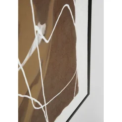 KARE Design Tableaux Encadres|Tableau Encadre Essence Lines 60X120Cm