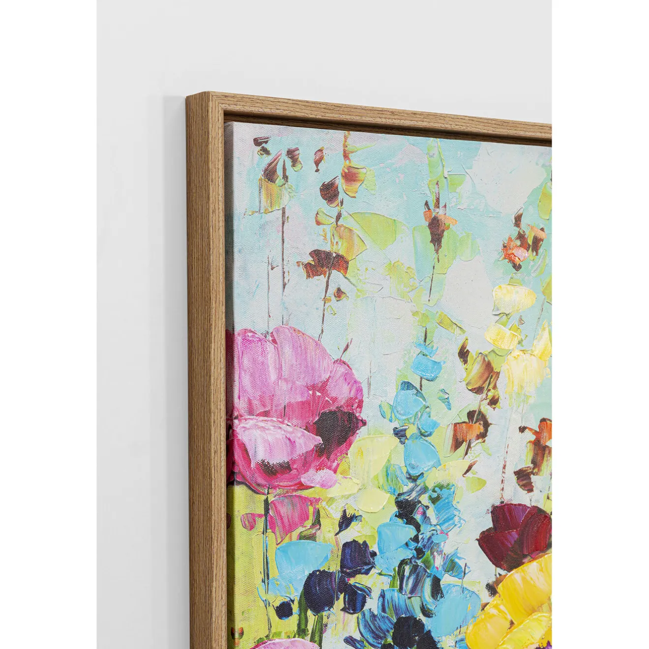KARE Design Tableaux Encadres|Tableau Encadre Flowery Meadow 100X100Cm