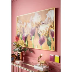 KARE Design Tableaux Encadres|Tableau Encadre Iris 100X150Cm