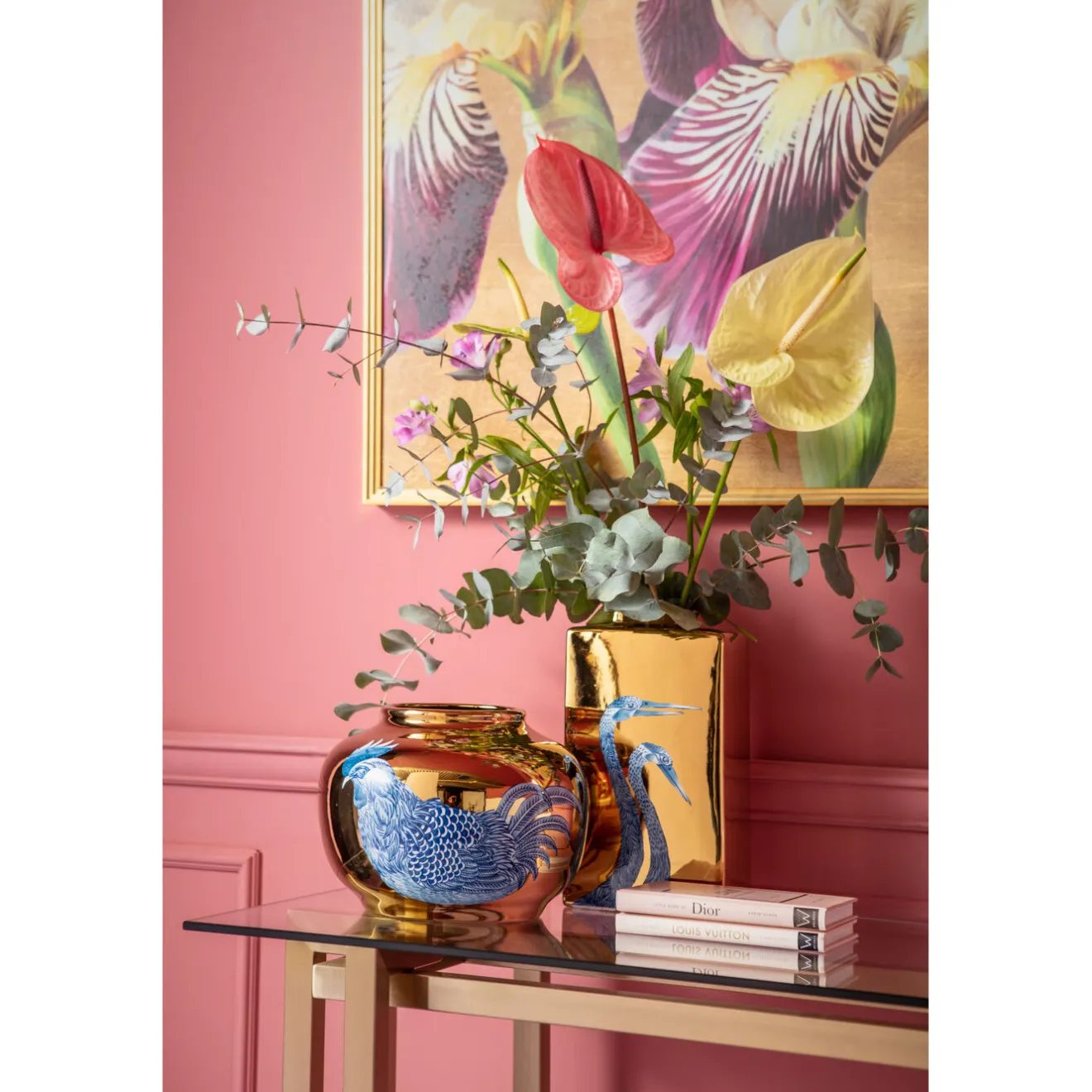 KARE Design Tableaux Encadres|Tableau Encadre Iris 100X150Cm