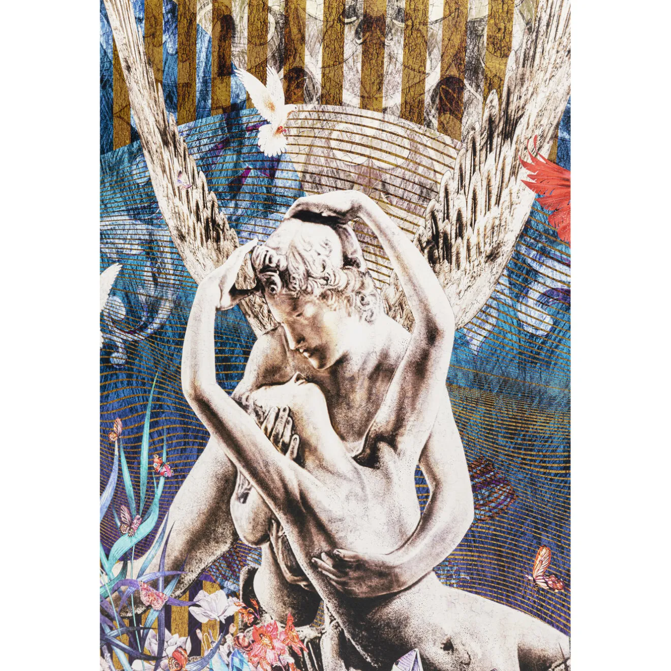 KARE Design Tableaux Encadres|Tableau Encadre Lovers 180X106Cm