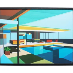 KARE Design Tableaux Encadres|Tableau Encadre Modern Architecture 100X80Cm
