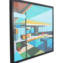 KARE Design Tableaux Encadres|Tableau Encadre Modern Architecture 100X80Cm