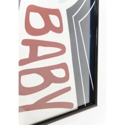 KARE Design Tableaux Encadres|Tableau Frame Be My Baby 42X30Cm