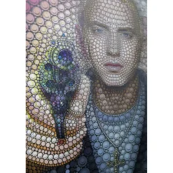 KARE Design Tableaux Encadres|Tableau Frame 3D Hip Hop Star 70X57