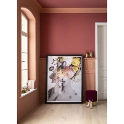 KARE Design Tableaux Encadres|Tableau Frame Flower Lady Pastel 117X154Cm