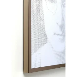 KARE Design Tableaux Encadres|Tableau Frame Idol Pixel John 79X104Cm