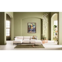 KARE Design Tableaux Encadres|Tableau Frame Mademoiselle Lisa 130X163Cm