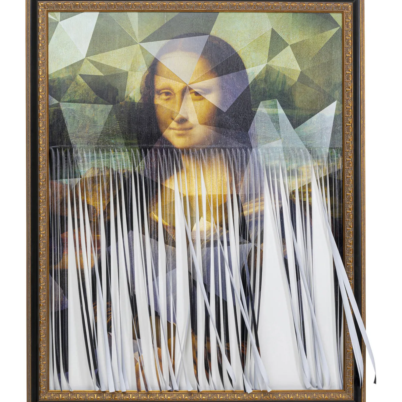 KARE Design Tableaux Encadres|Tableau Frame Mademoiselle Lisa 130X163Cm