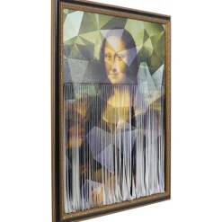 KARE Design Tableaux Encadres|Tableau Frame Mademoiselle Lisa 130X163Cm