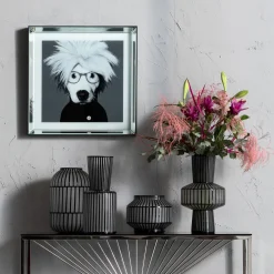 KARE Design Tableaux Encadres|Tableau Frame Mirror Artist Dog 60X60