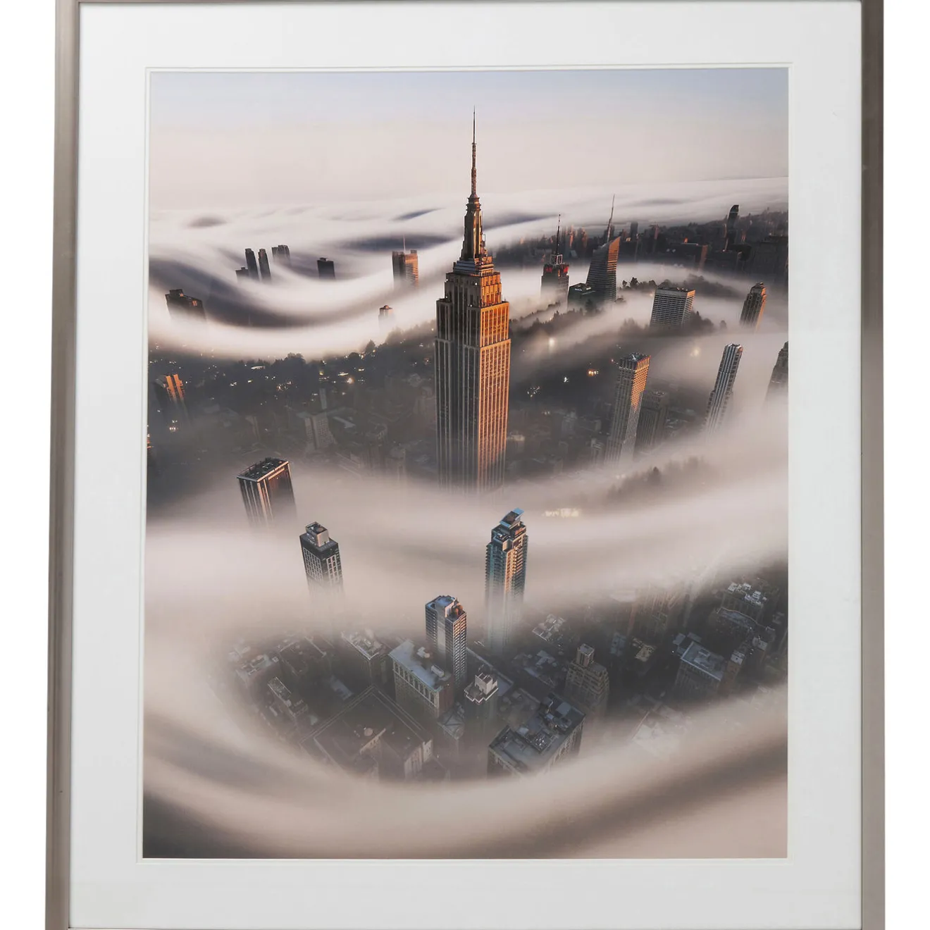 KARE Design Tableaux Encadres|Tableau Frame Ny Storm 90X100Cm