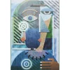 KARE Design Tableaux D'Objets|Tableau Geometric Woman 100X150Cm
