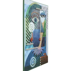 KARE Design Tableaux D'Objets|Tableau Geometric Woman 100X150Cm