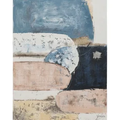 KARE Design Tableaux Sur Toile|Tableau Sur Toile Art Ovals 90X120Cm