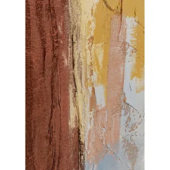 KARE Design Tableaux Sur Toile|Tableau Sur Toile Art Splash Orange 90X120Cm