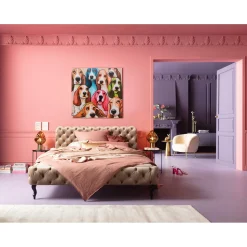 KARE Design Tableaux Sur Toile|Tableau Sur Toile Doggy Eye S 100X100Cm