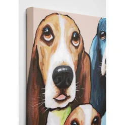 KARE Design Tableaux Sur Toile|Tableau Sur Toile Doggy Eye S 100X100Cm