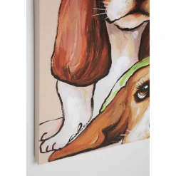KARE Design Tableaux Sur Toile|Tableau Sur Toile Doggy Eye S 100X100Cm