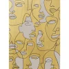 KARE Design Tableaux Sur Toile|Tableau Sur Toile Faces 70X100Cm