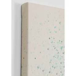 KARE Design Tableaux Sur Toile|Tableau Sur Toile Flower Boat Beige Vert 80X100Cm