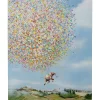 KARE Design Tableaux Sur Toile|Tableau Sur Toile Flying Elephant In Day 120X160Cm