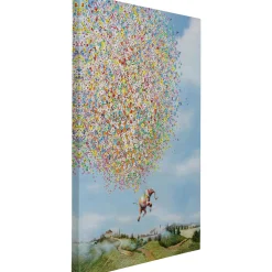 KARE Design Tableaux Sur Toile|Tableau Sur Toile Flying Elephant In Day 120X160Cm