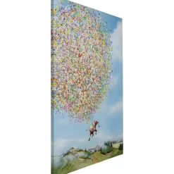 KARE Design Tableaux Sur Toile|Tableau Sur Toile Flying Elephant In Day 80X100Cm