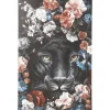 KARE Design Tableaux Sur Toile|Tableau Sur Toile Night Leo In Flower 90X140Cm