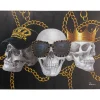 KARE Design Tableaux Sur Toile|Tableau Sur Toile Skull Gang 120X90Cm