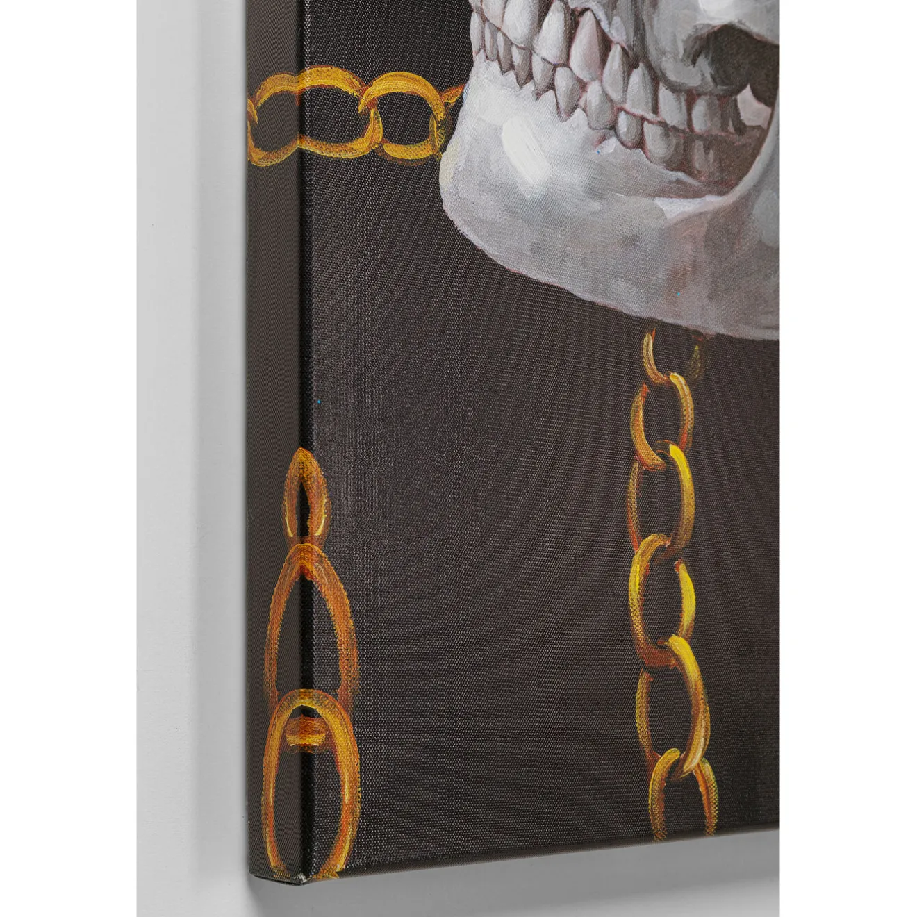 KARE Design Tableaux Sur Toile|Tableau Sur Toile Skull Gang 120X90Cm