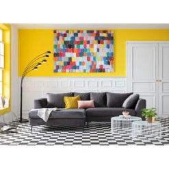 KARE Design Tableaux Sur Toile|Tableau Touched Colorful Dots 200X140Cm