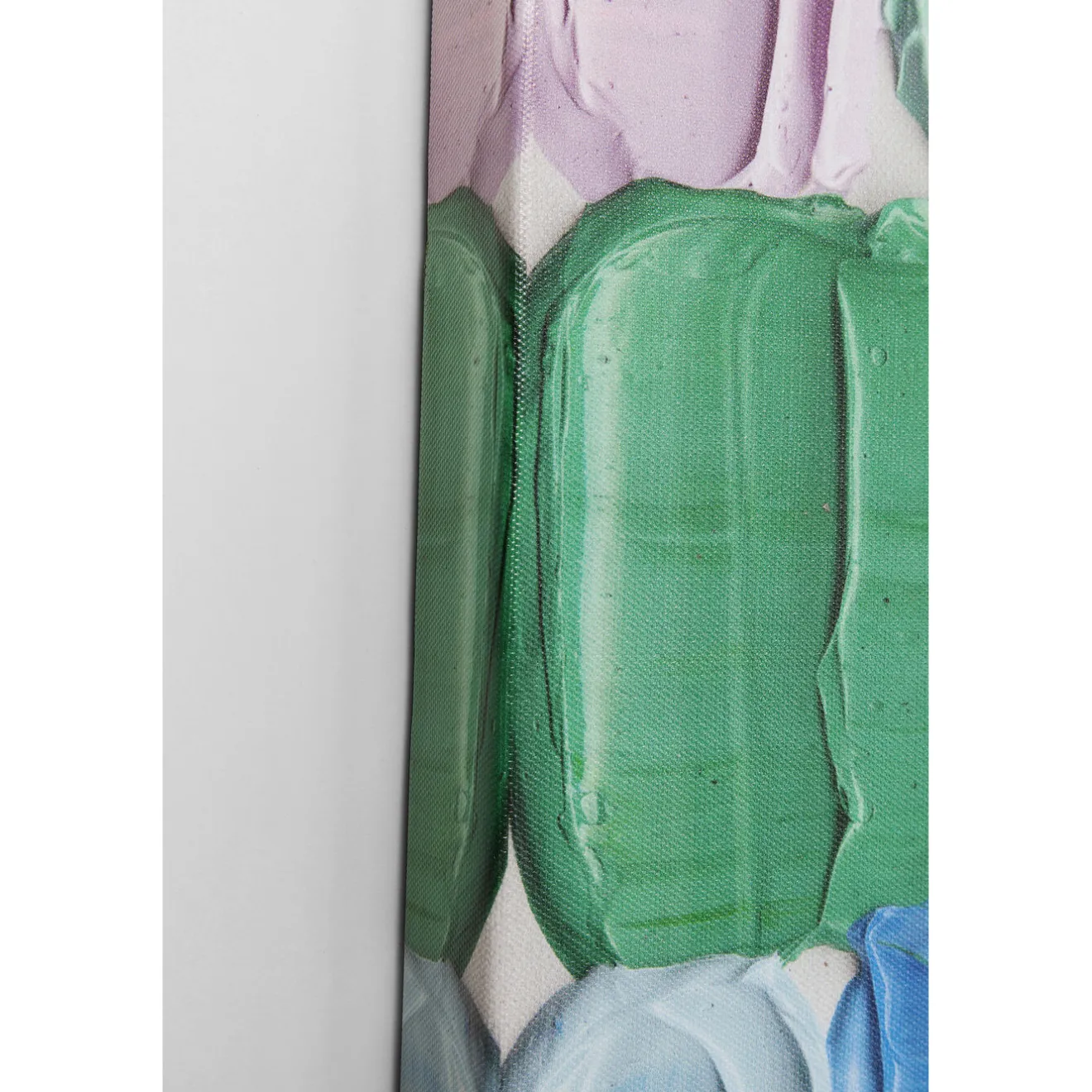 KARE Design Tableaux Sur Toile|Tableau Touched Colorful Dots 200X140Cm