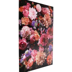 KARE Design Tableaux Sur Toile|Tableau Touched Flower Bouquet 140X200Cm