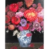 KARE Design Tableaux Sur Toile|Tableau Touched Flower Explosion 90X120Cm