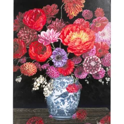 KARE Design Tableaux Sur Toile|Tableau Touched Flower Explosion 90X120Cm